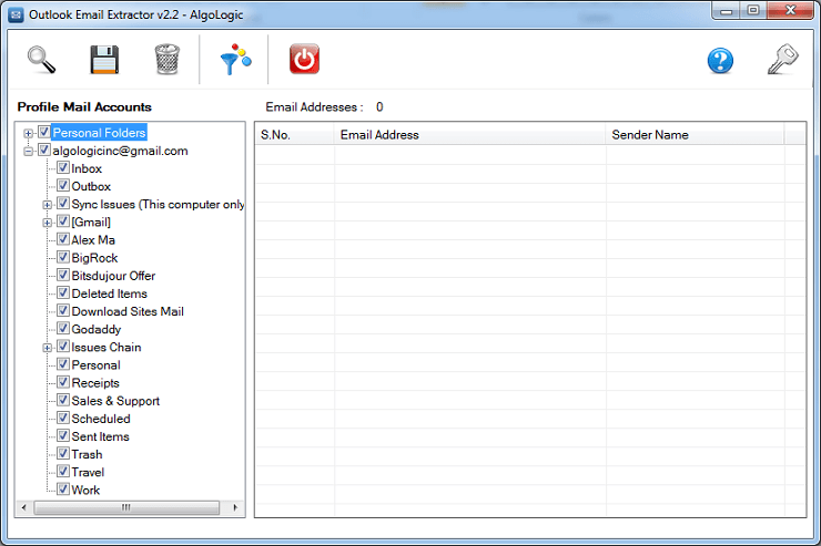 website email address extractor