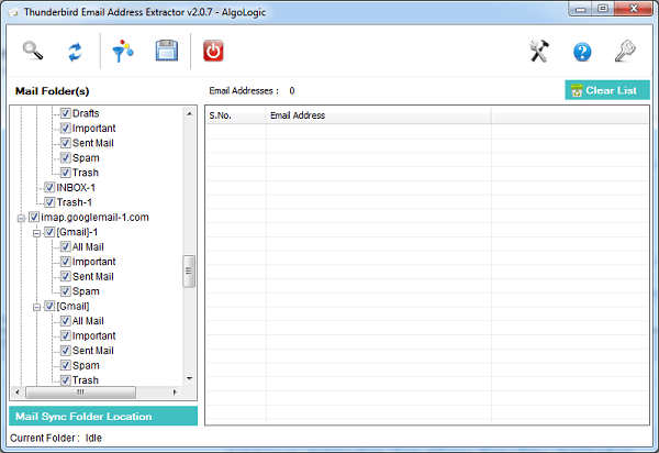 free thunderbird email extractor